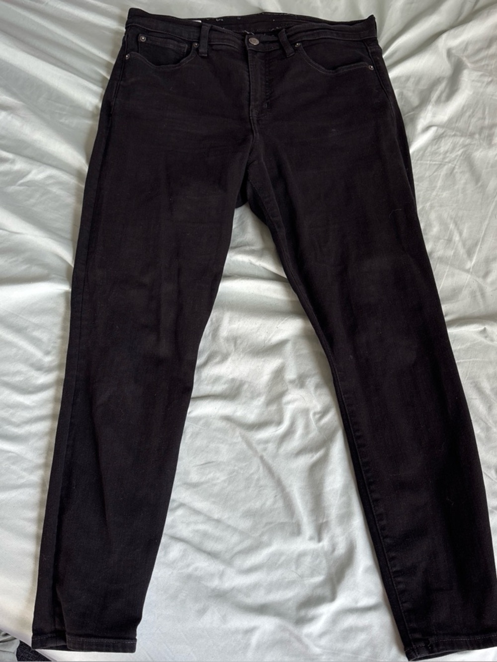 Black Denim GAP True Skinny Jeans